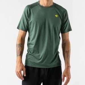 Rabbit Men's EZ Short Sleeve Shirt Green XL